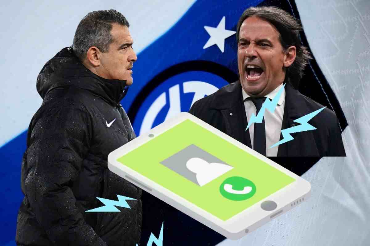 Furia Inzaghi All Intervallo Urla Al Telefono Ecco Cosa Ha Detto