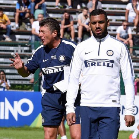 Yann M'Vila a Pinzolo (twitter @inter)