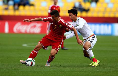 Dante Vanzeir in azione con la maglia del Belgio under 17 ©Getty Images