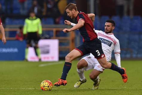 Inter, Cristian Ansaldi in azione con la maglia del Genoa ©Getty Images