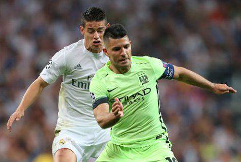 Inter, James Rodriguez contro Aguero - Getty Images