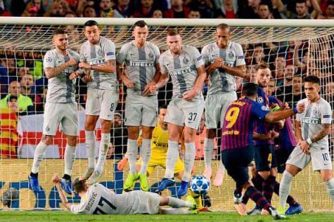 Barcellona-Inter 2-0, Sacchi bastona i nerazzurri