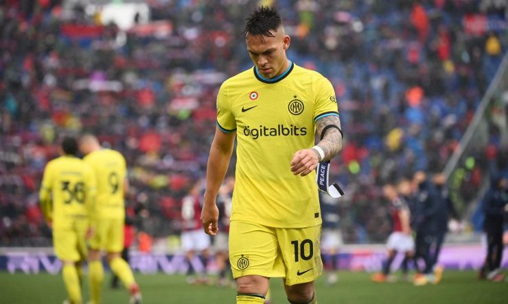 Lautaro dice la sua nel post-gara col Bologna