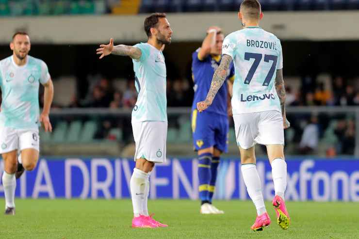 Premier su Calhanoglu e Brozovic: la situazione