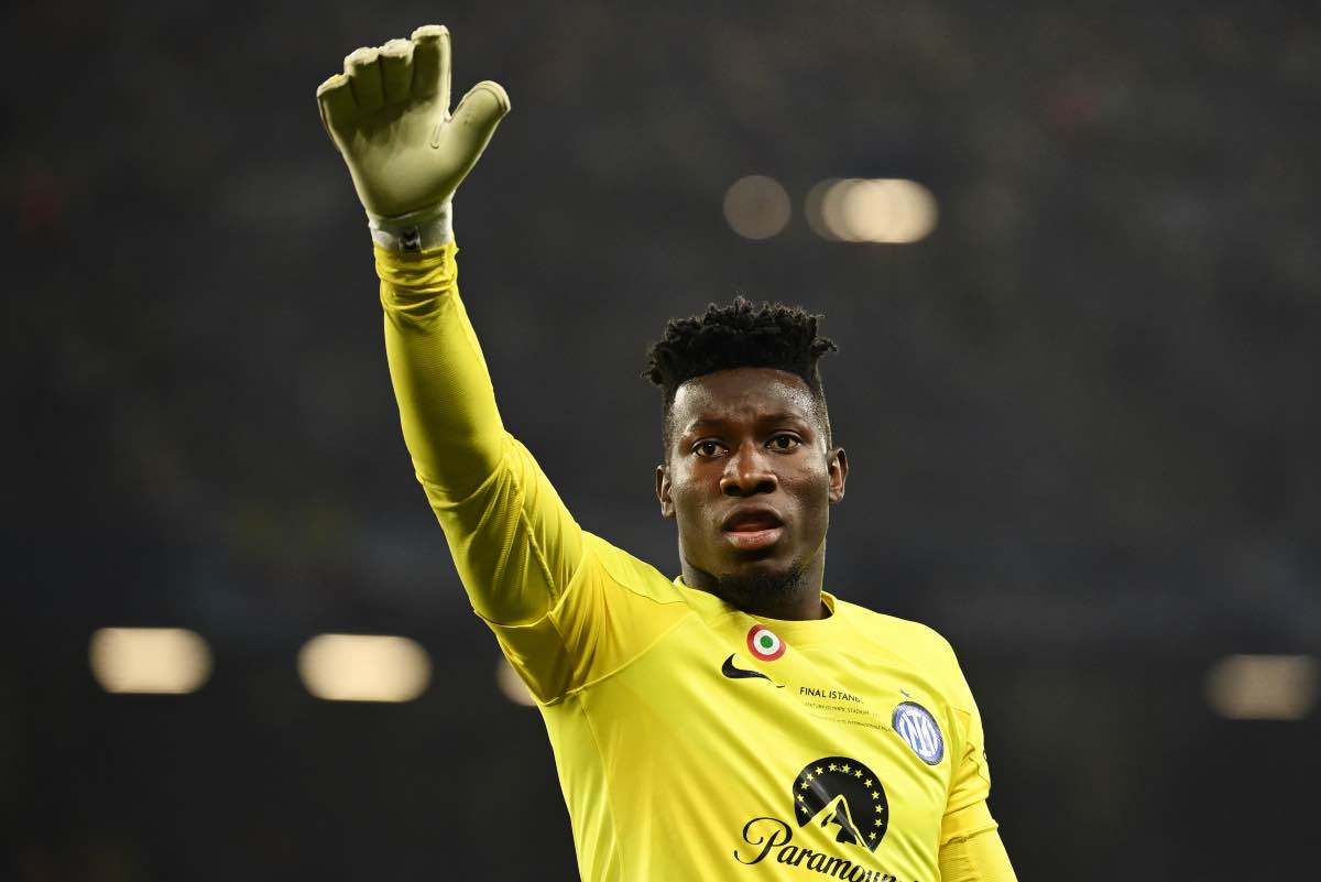 Onana a margine della finale di Champions League