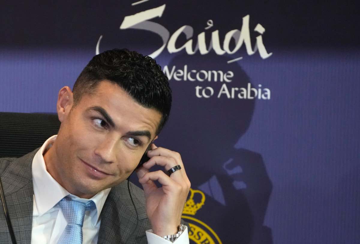 Ronaldo felice in Arabia?