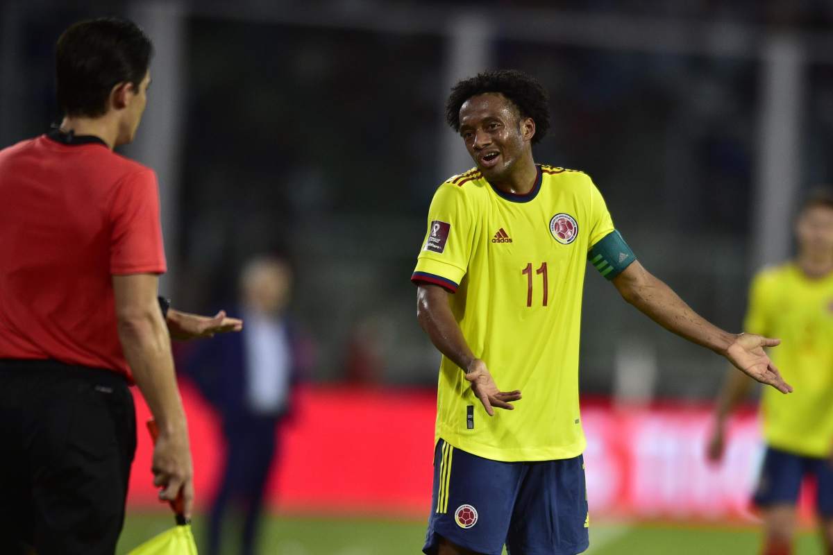 Affaticamento per Cuadrado in Nazionale