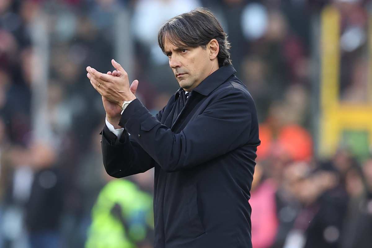 Inzaghi prepara la partita contro la Salernitana