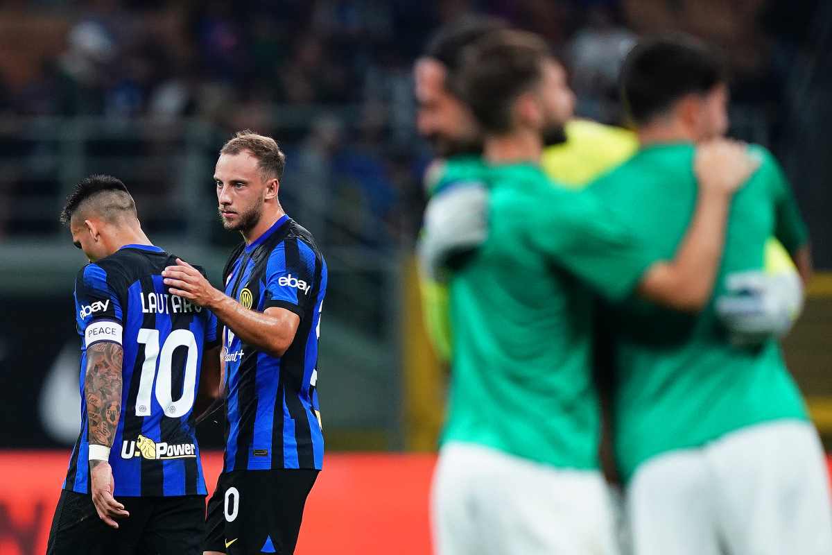 La sconfitta dell'Inter contro il Sassuolo