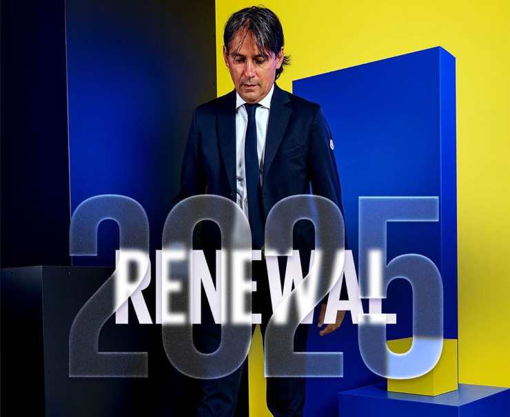 Rinnovo fino al 2025 per Inzaghi