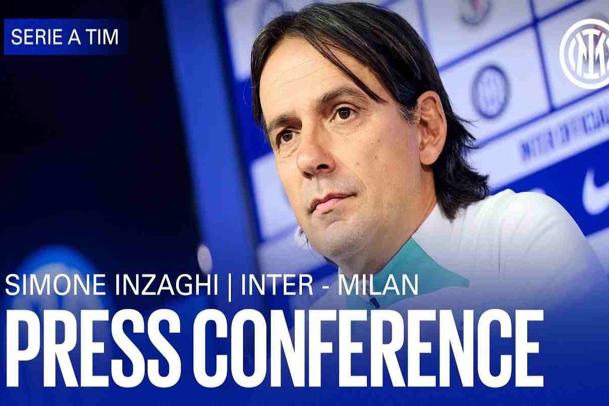 Derby Inter-Milan, conferenza stampa Inzaghi