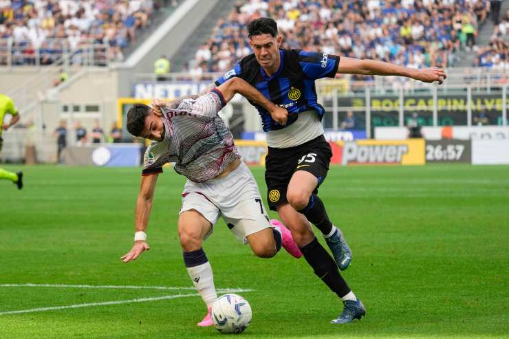 Pareggio indigesto dell'Inter contro il Bologna