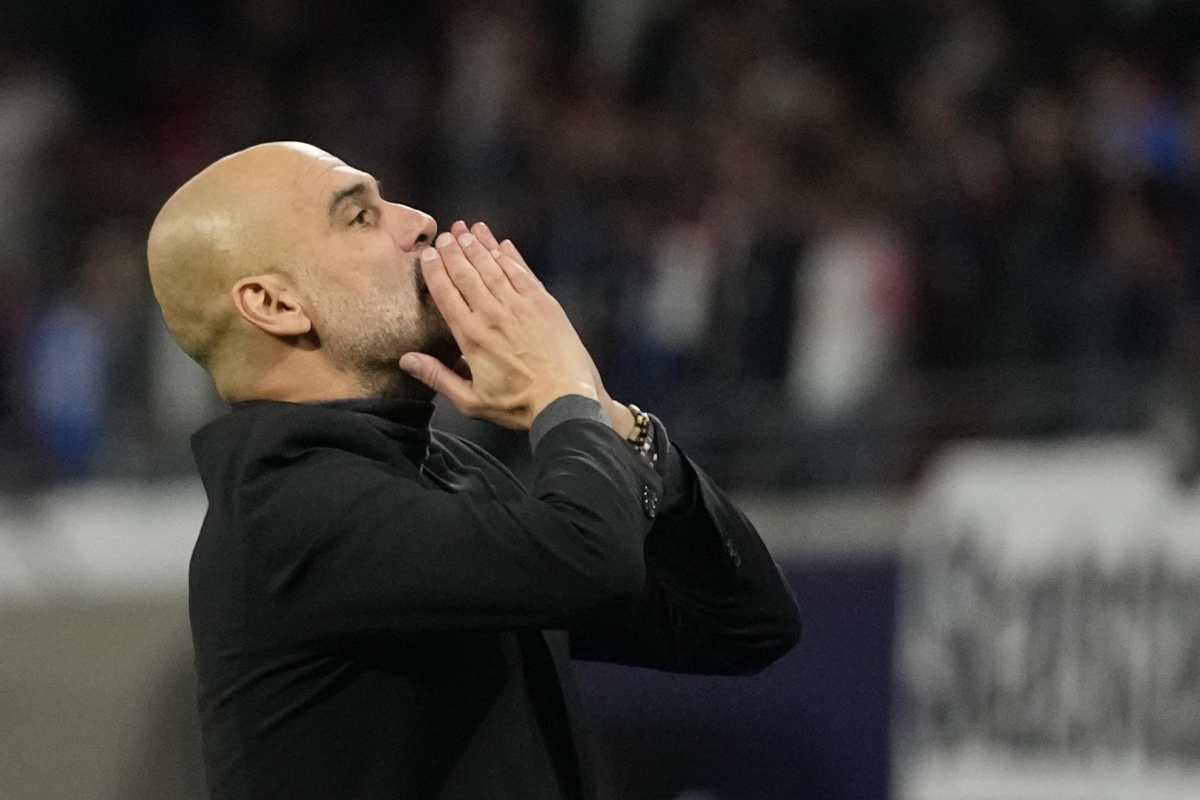 Guardiola irrompe sull'obiettivo dell'Inter