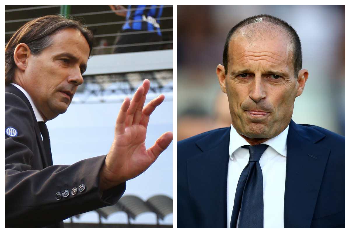 Inzaghi e Allegri vendono allontanarsi l'obiettivo