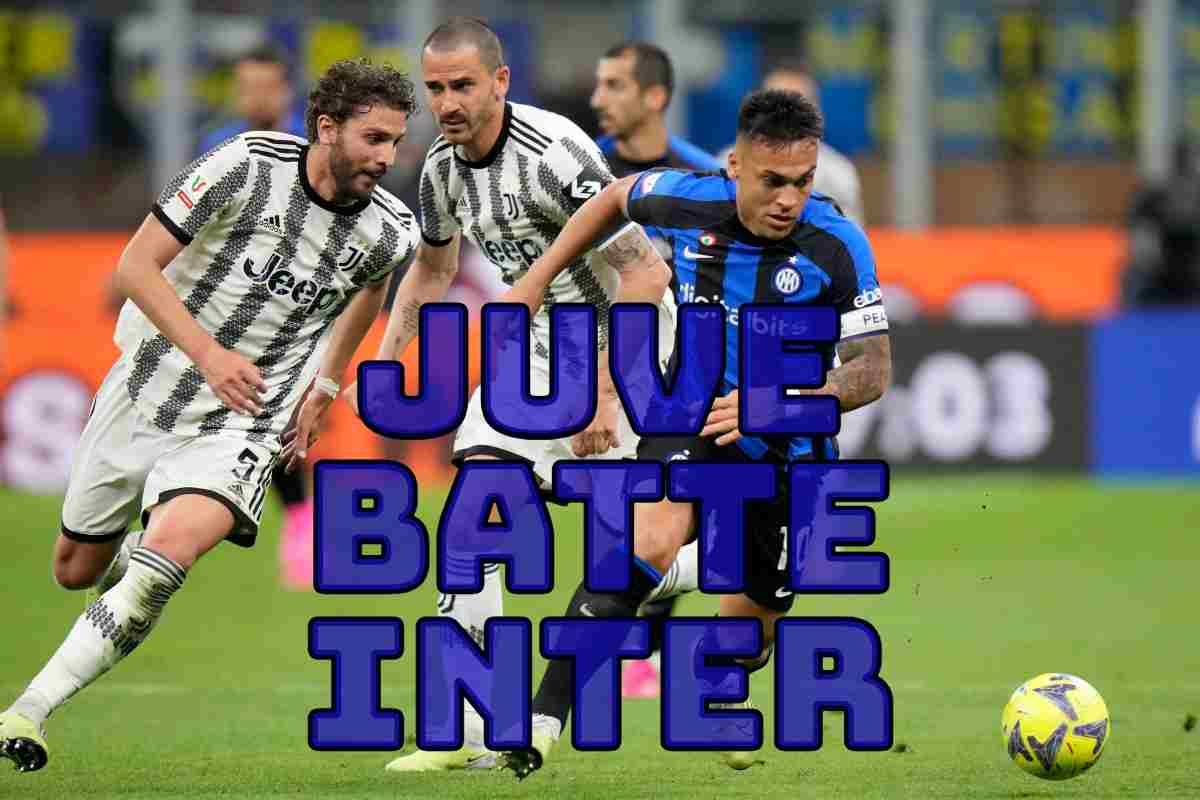 La Juve batte l'Inter