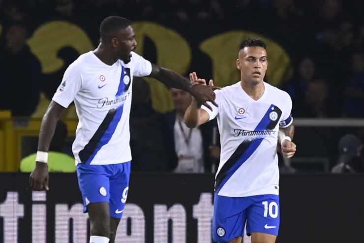 Lautaro letale insieme a Thuram