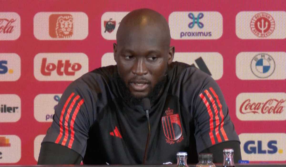 Lukaku in conferenza stampa