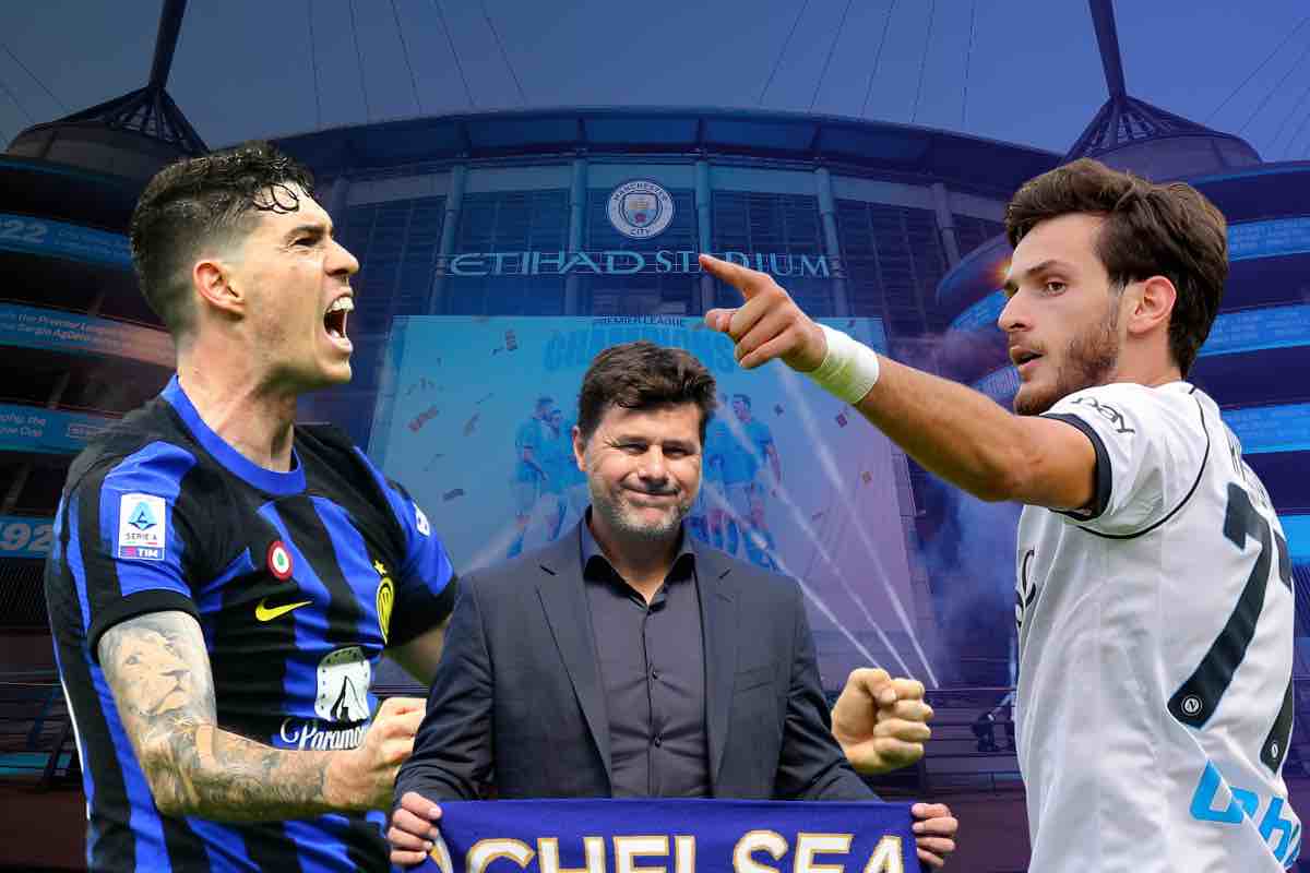 Chelsea su Kvaratskhelia e Bastoni