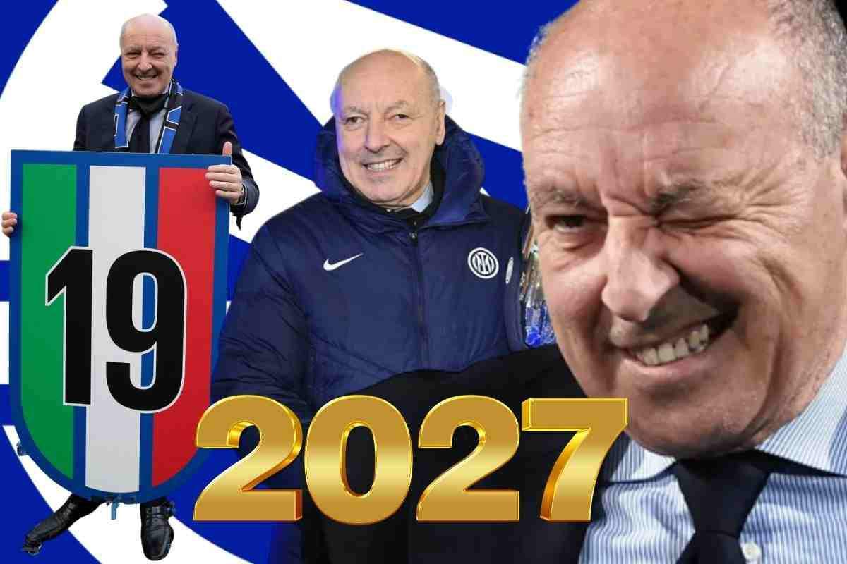 Marotta, arriva il rinnovo fino al 2027