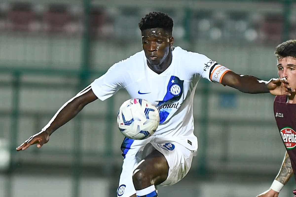 Sarr a disposizione dell'Inter di Inzaghi contro il Lecce