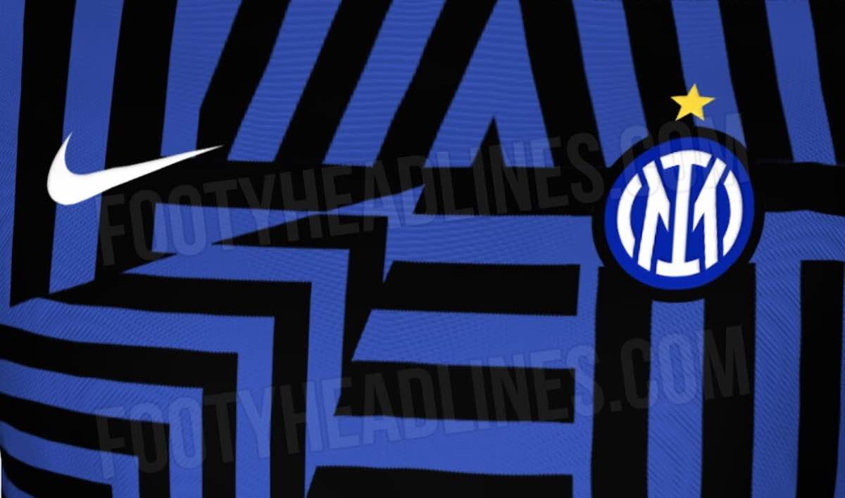 Leak della nuova maglia dell'Inter per la prossima stagione 