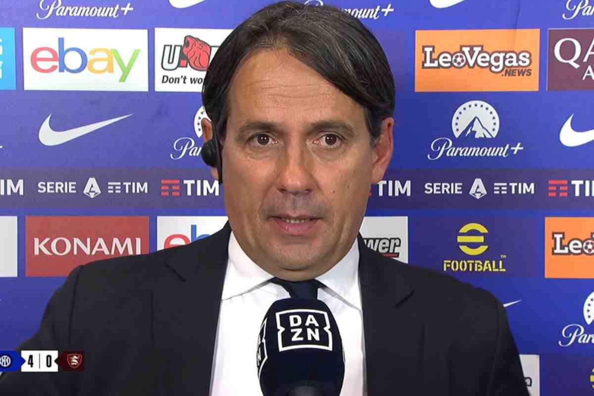 Inzaghi dopo Inter-Salernitana 