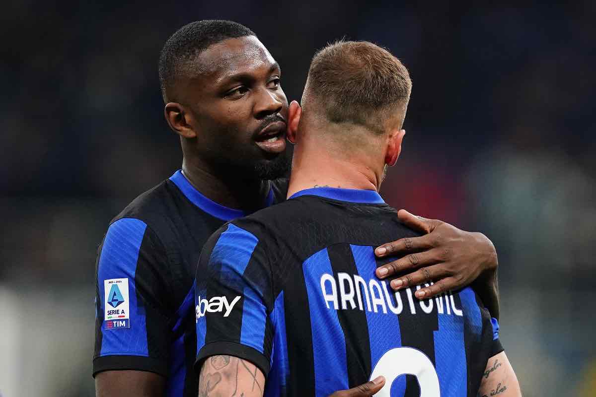 Thuram, Acerbi e Calhanoglu recuperato per Bologna-Inter