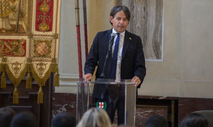 Le dichiarazioni di Inzaghi al premio Ambrogino d'Oro