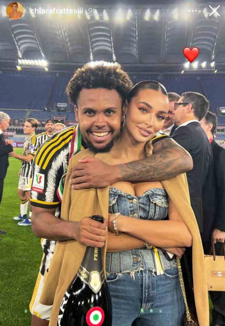 La relazione tra McKennie e Chiara Frattesi fa discutere