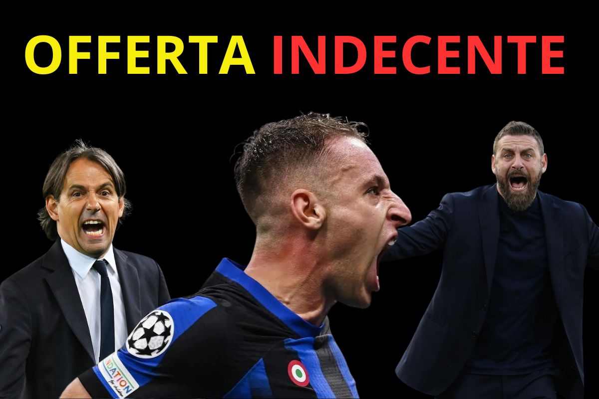 Inter, offerta indecente per Frattesi alla Roma