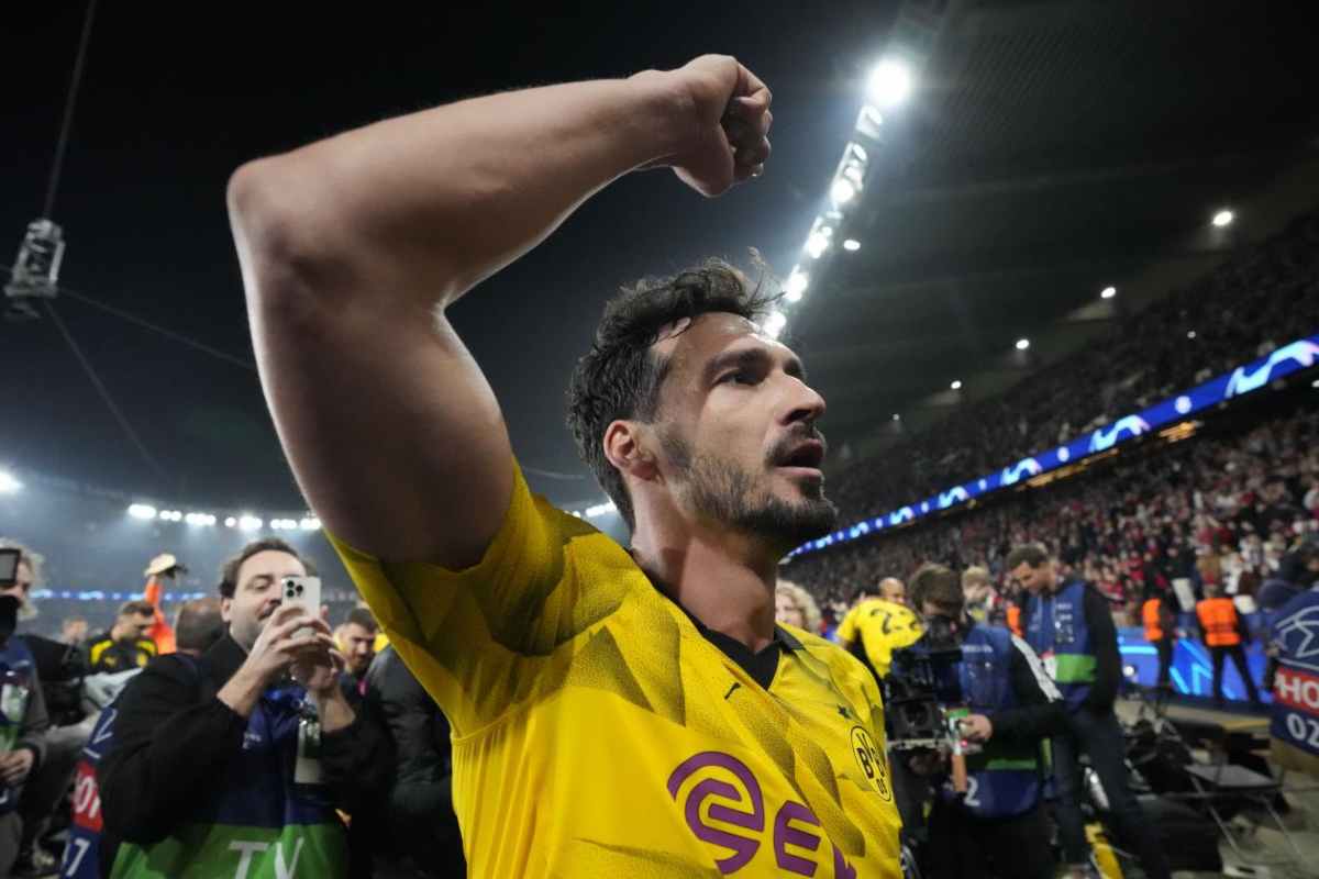 Sbalordisce la nuova destinazione di Hummels, che approda in Serie A