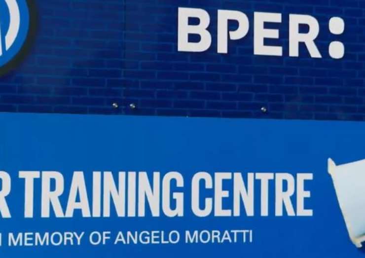 Il centro sportivo nerazzurro a Bper