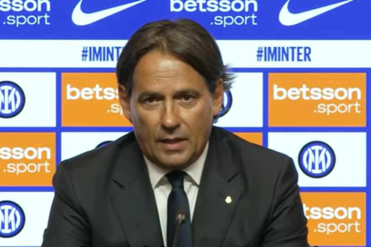 Inzaghi in conferenza stampa