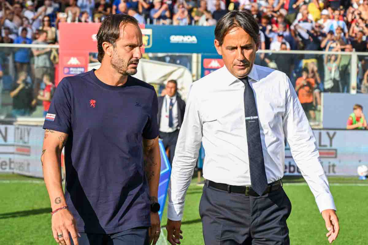 Genoa-Inter, nerazzurri pareggiano e rompono la striscia vincente