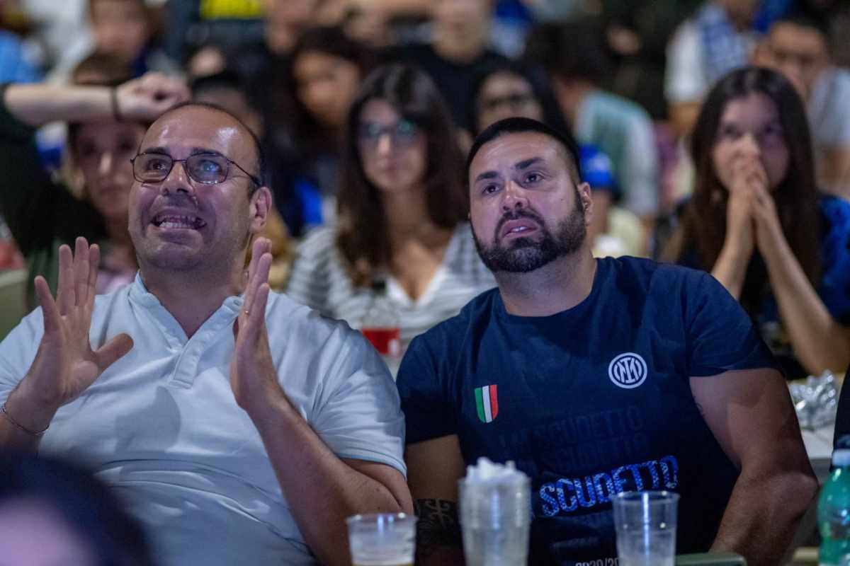 Tifosi delusi dall'addio all'Inter