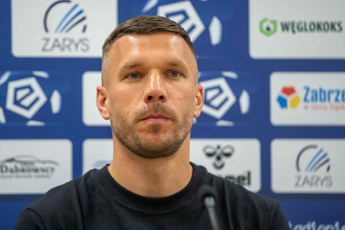 Podolski dice Forza Inter in diretta