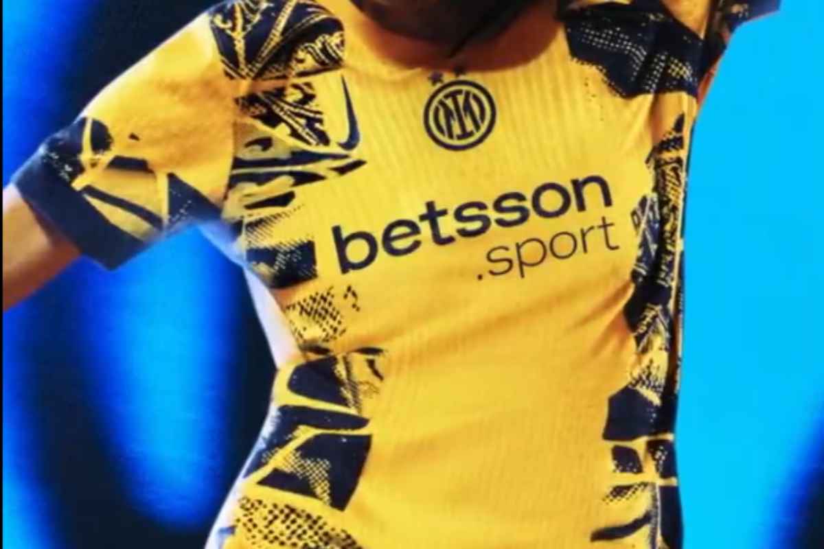 Ufficiale la terza maglia dell'Inter