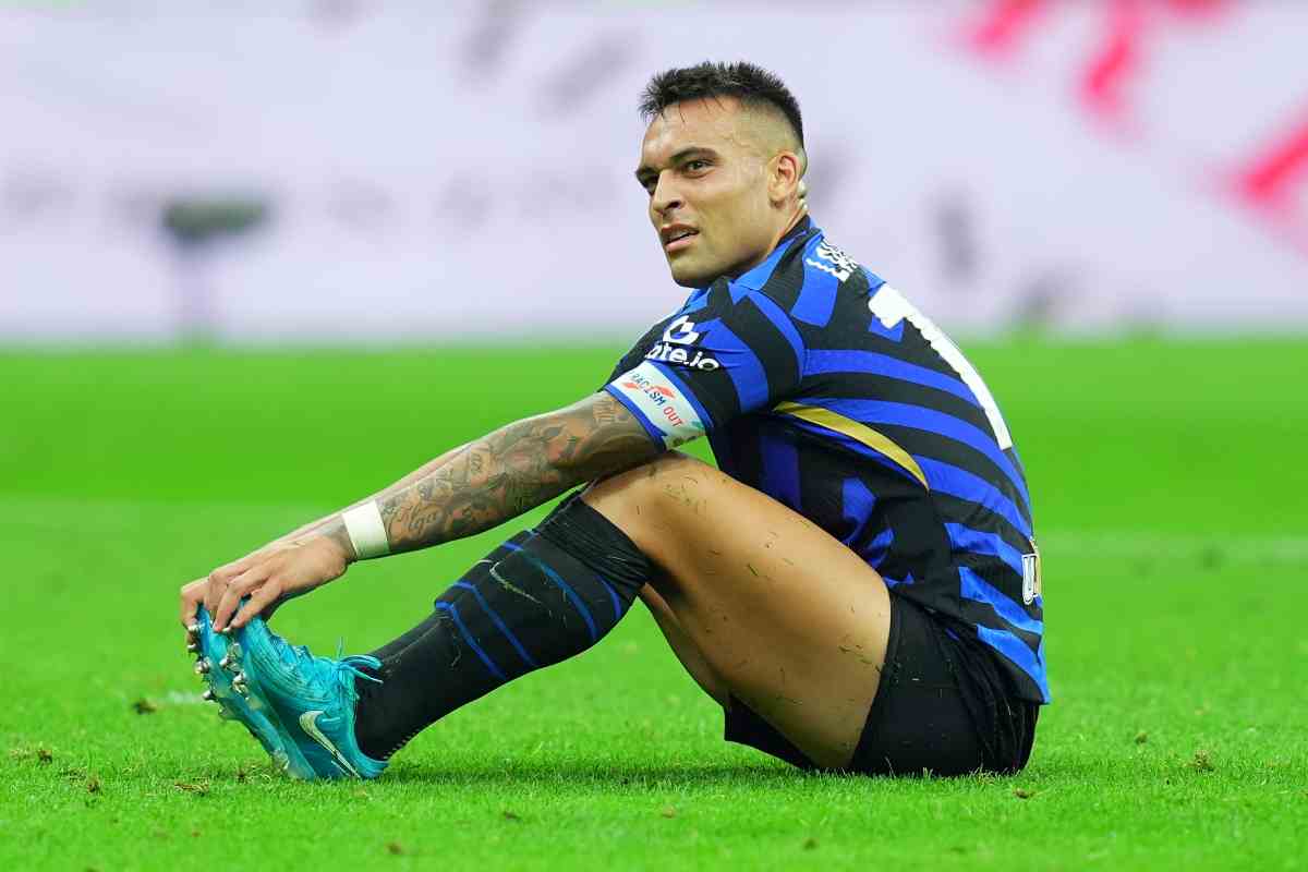 Momento difficile per Lautaro