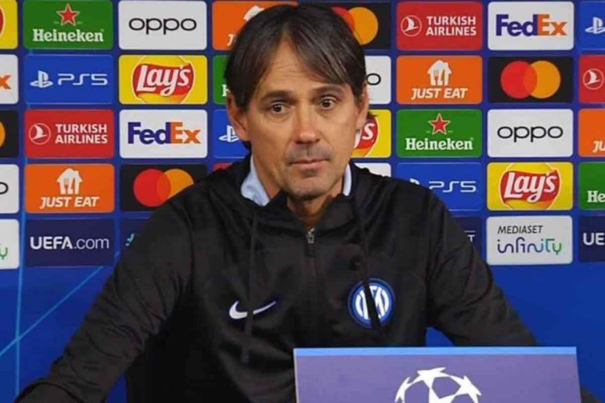 Conferenza stampa Manchester City-Inter, parla Inzaghi