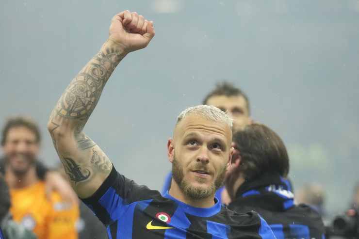 Dimarco è recuperato per il derby Inter-Milan