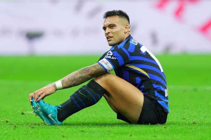 Il momento nero di Lautaro Martinez