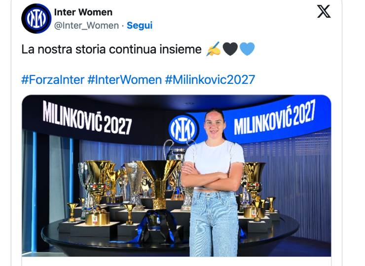 Inter Milinkovic rinnovo 2027