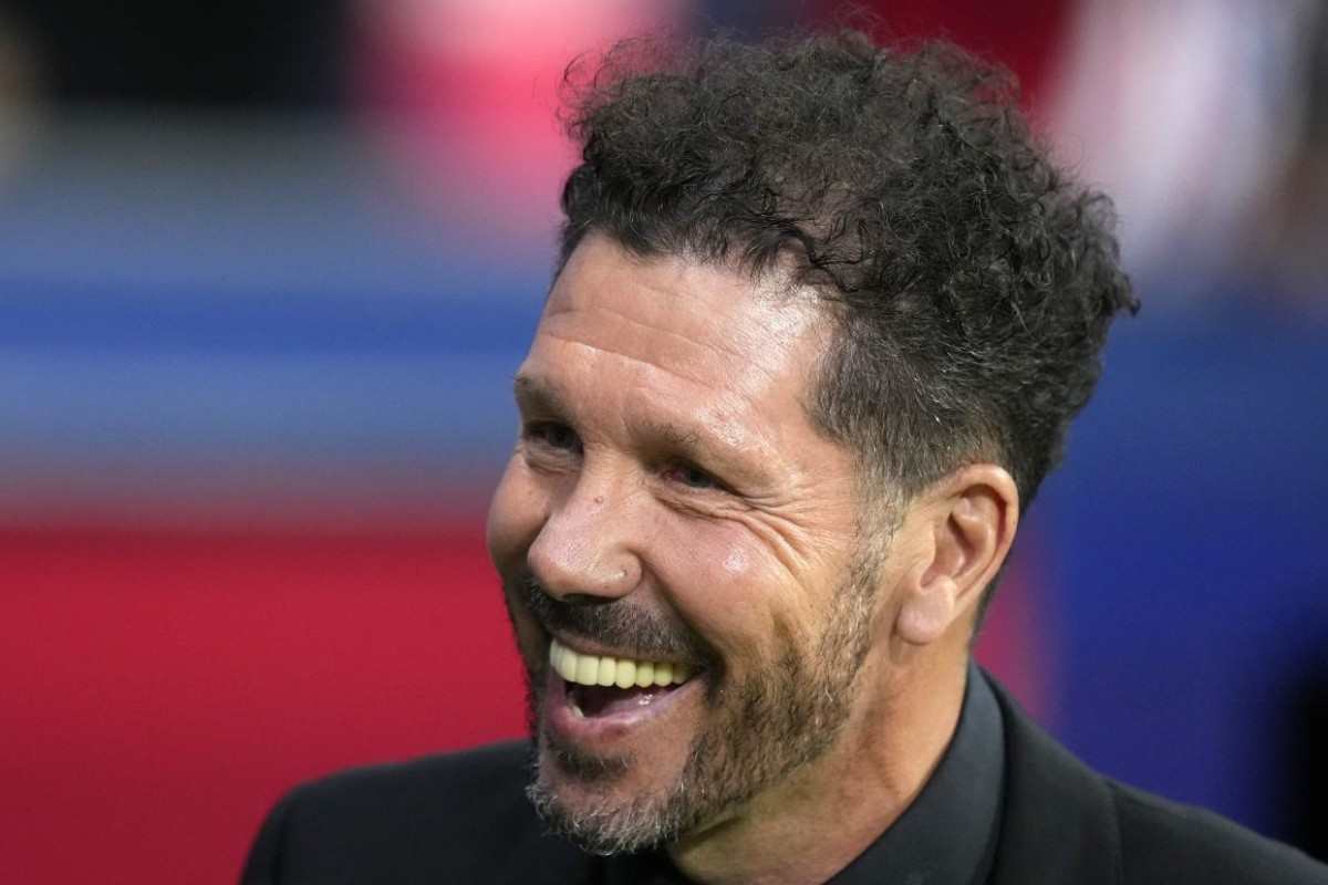 Diego Simeone, tecnico dell'Atletico Madrid