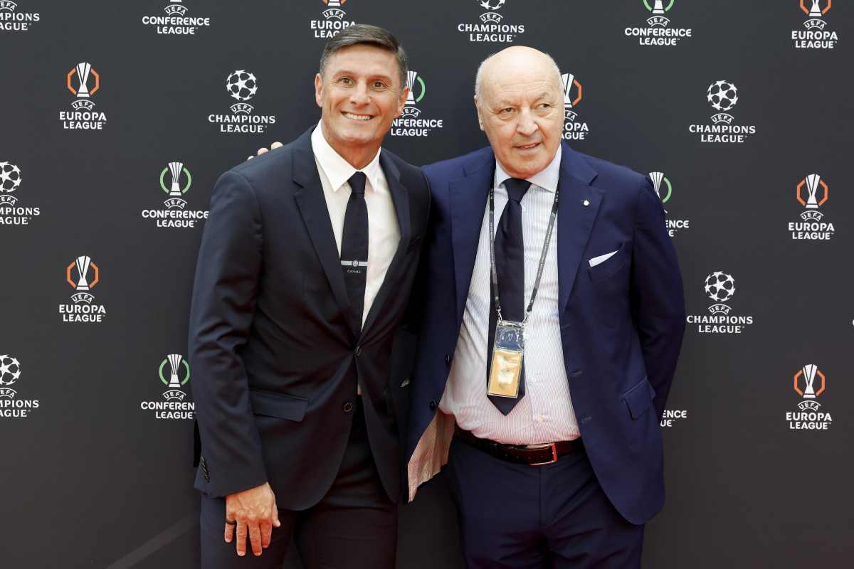 Beppe Marotta e Javier Zanetti