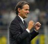 L'esultanza di Simone Inzaghi, allenatore dell'Inter