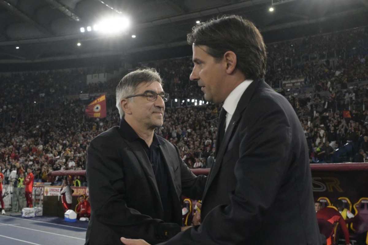 Inzaghi e Juric all'Olimpico per Roma-Inter