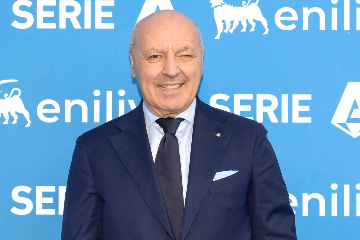 Il presidente dell'Inter, Beppe Marotta