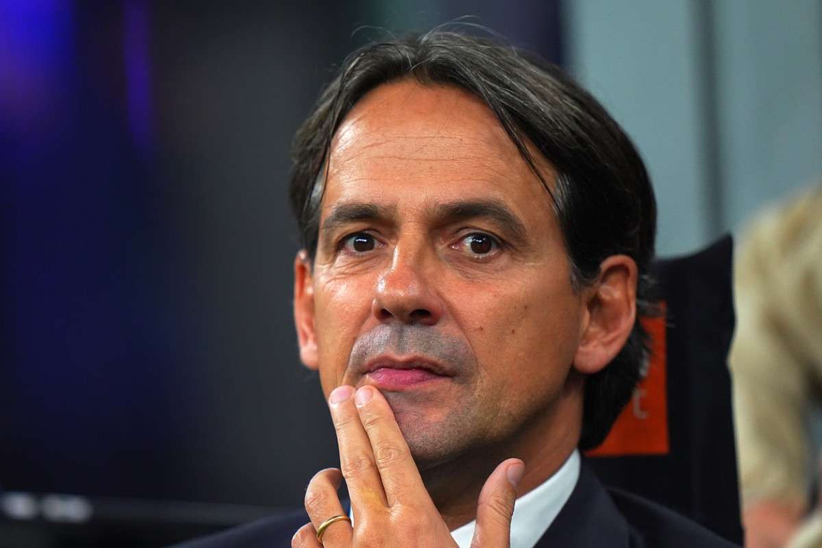 Simone Inzaghi in panchina