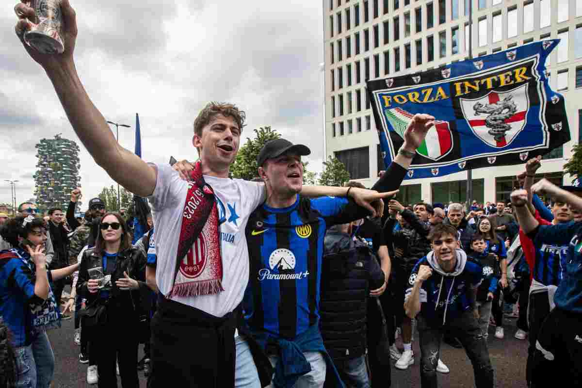 Festa tra i tifosi nerazzurri dopo le intenzioni di firma dichiarate dal talento