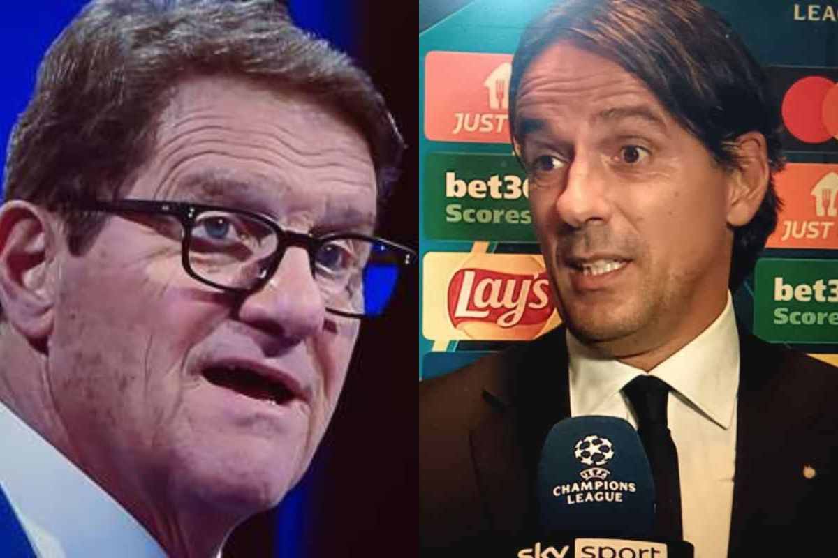 Capello vs Inzaghi dopo Inter-Stella Rossa